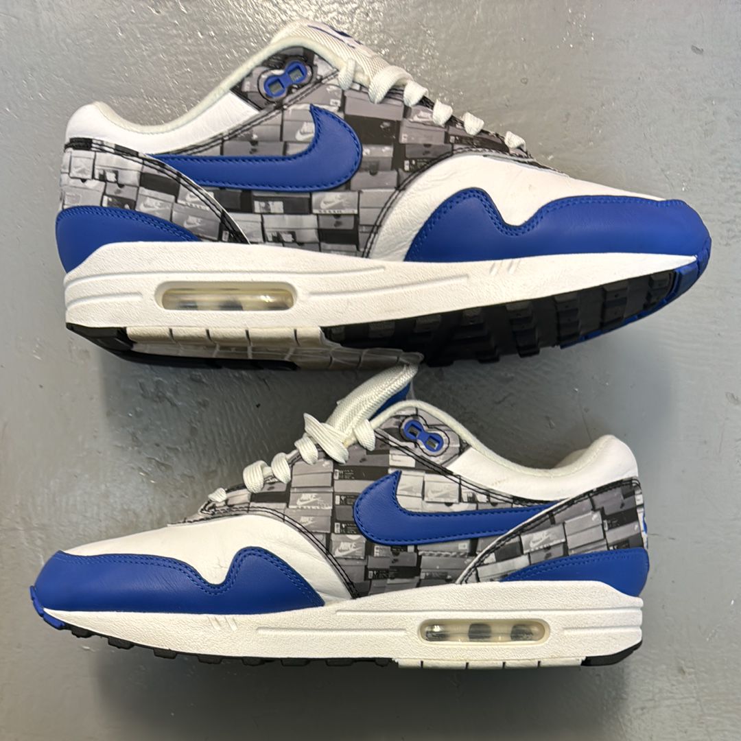atmos × Nike Air Max 1 Blue "We Love Nike"