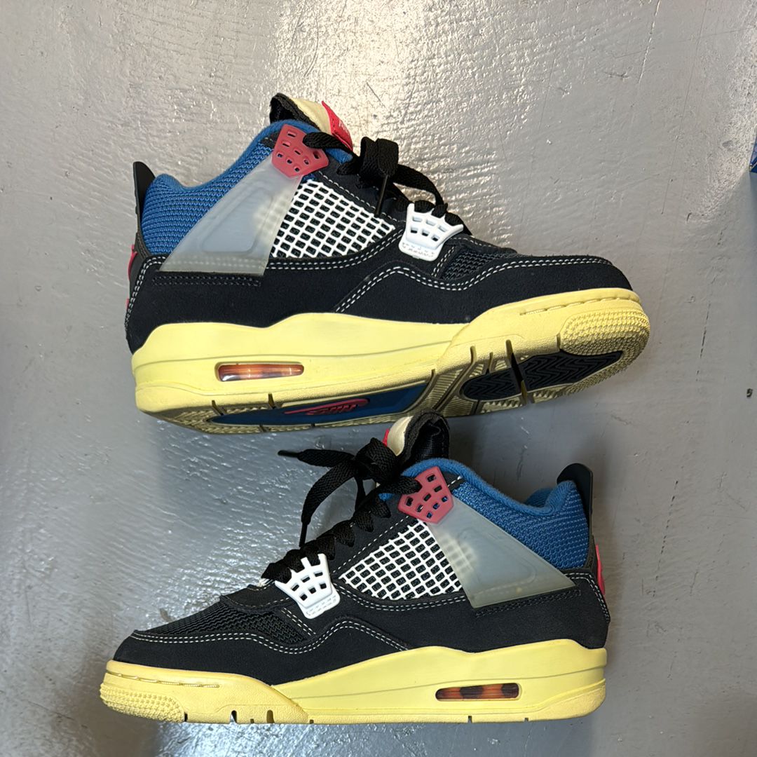 UNION × NIKE AIR JORDAN 4 "OFF NOIR"