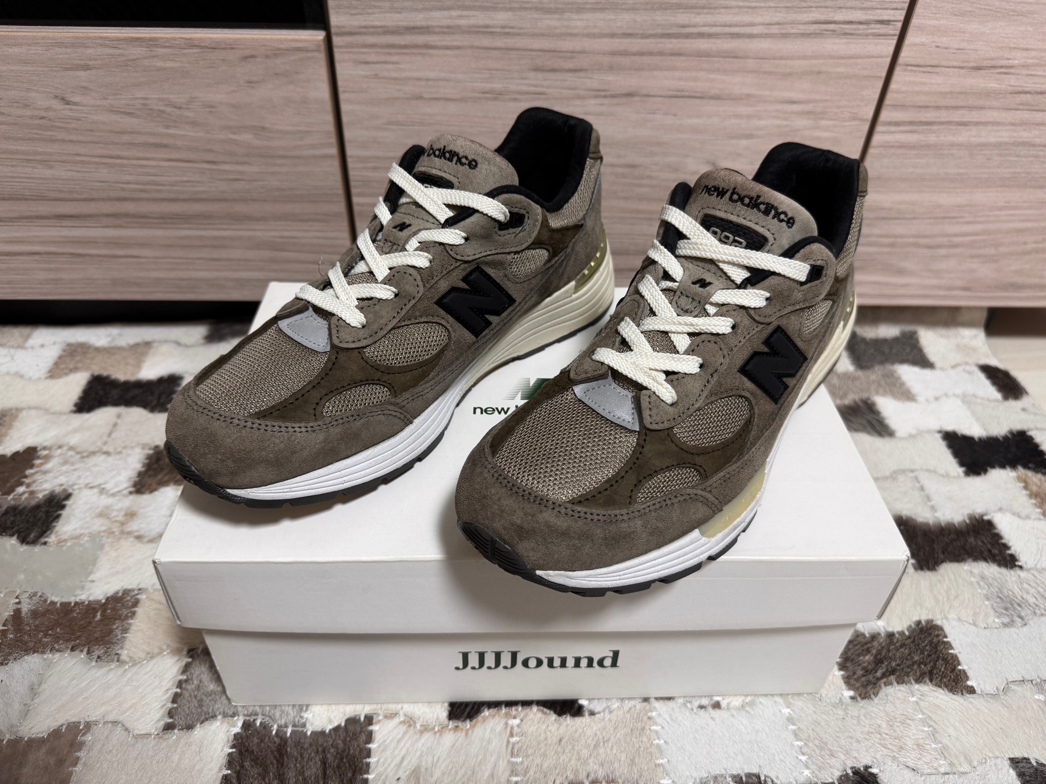 JJJJound × New Balance 992 "Gray"