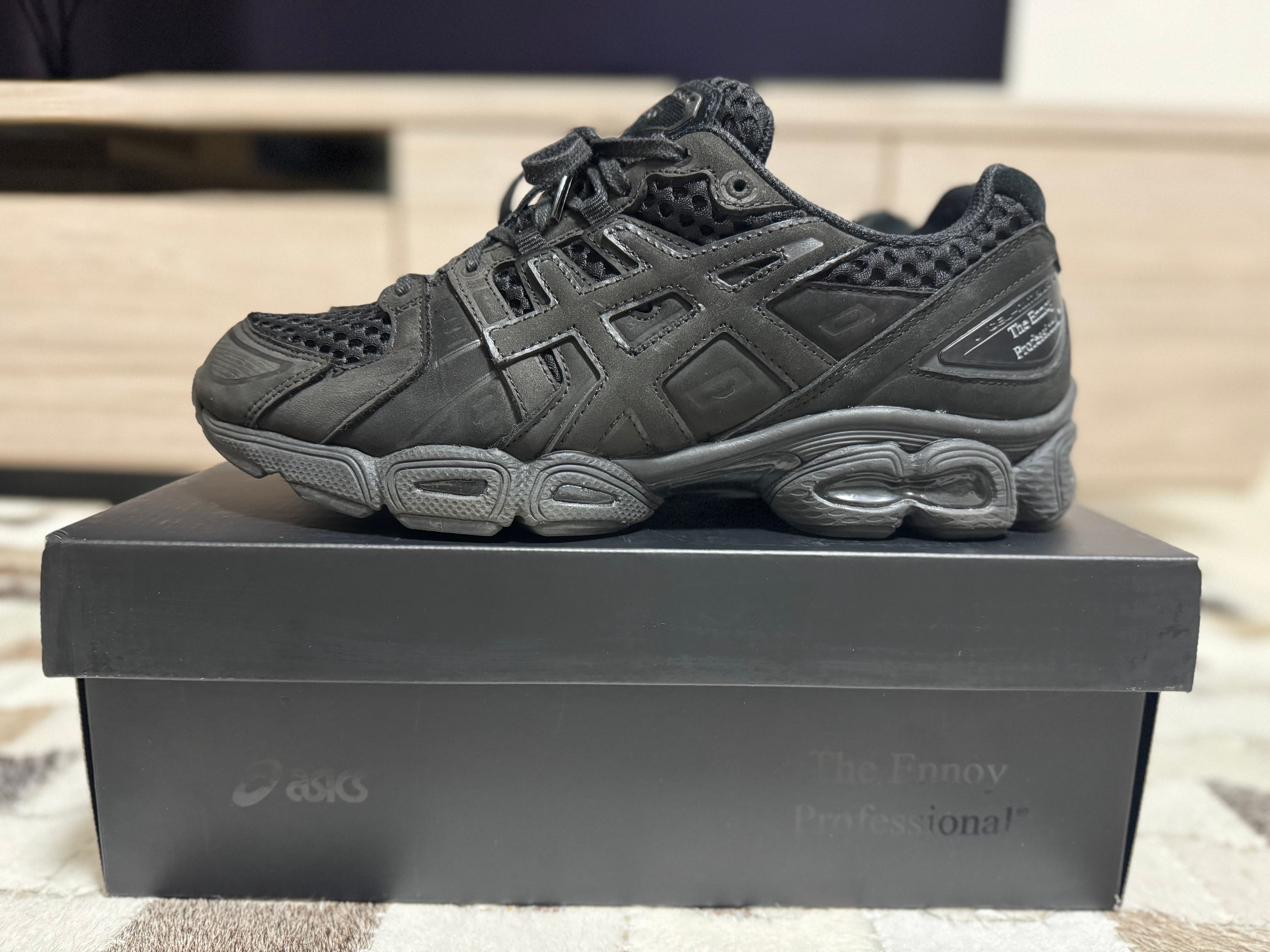ENNOY × Stylistshibutsu × Asics Gel-Nimbus 9 GORE-TEX "Triple Black"