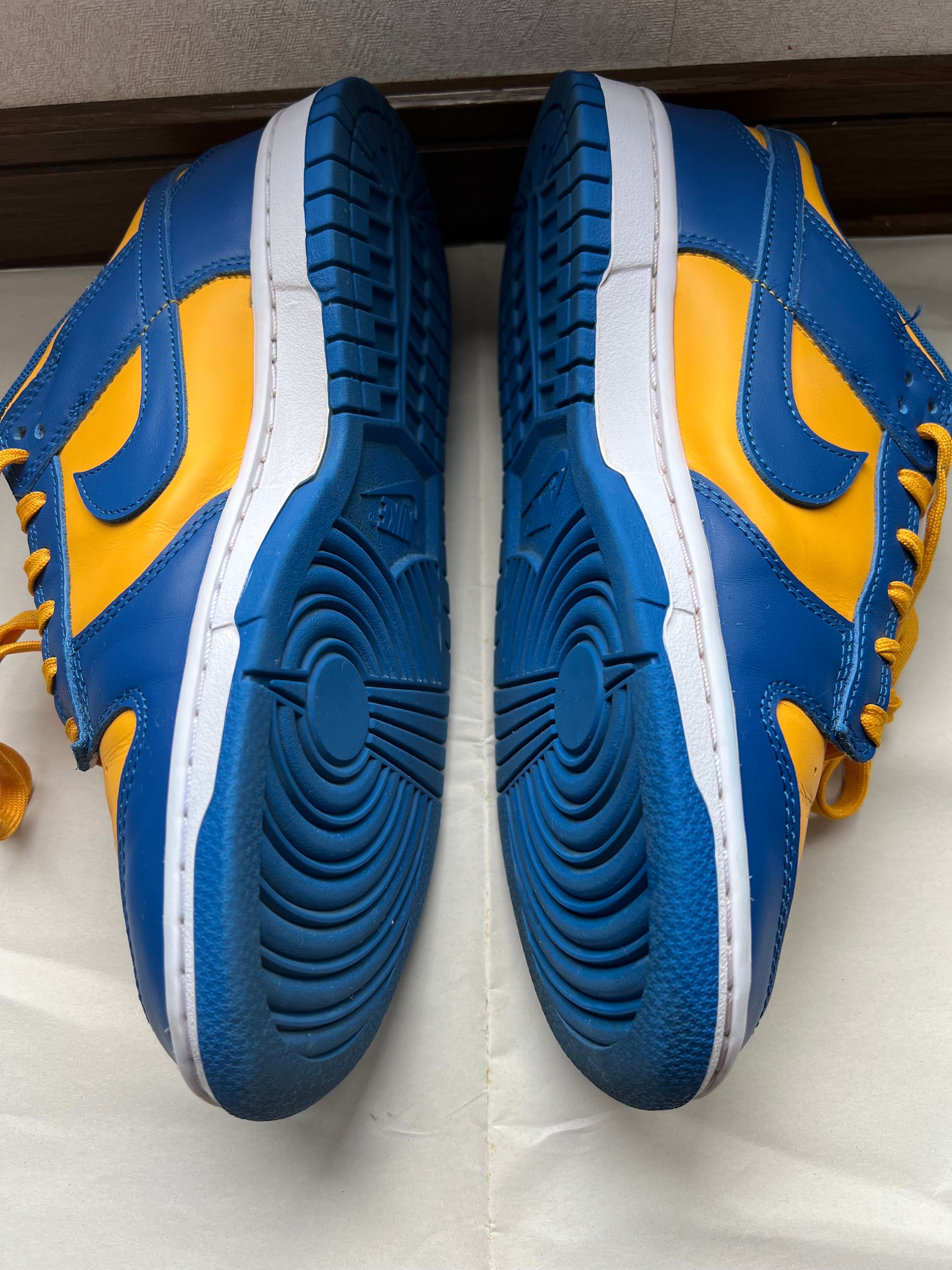 Nike Dunk Low "Blue Jay and University Gold"