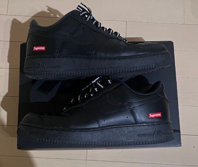 Supreme × Nike Air Force 1 Low "Black"
