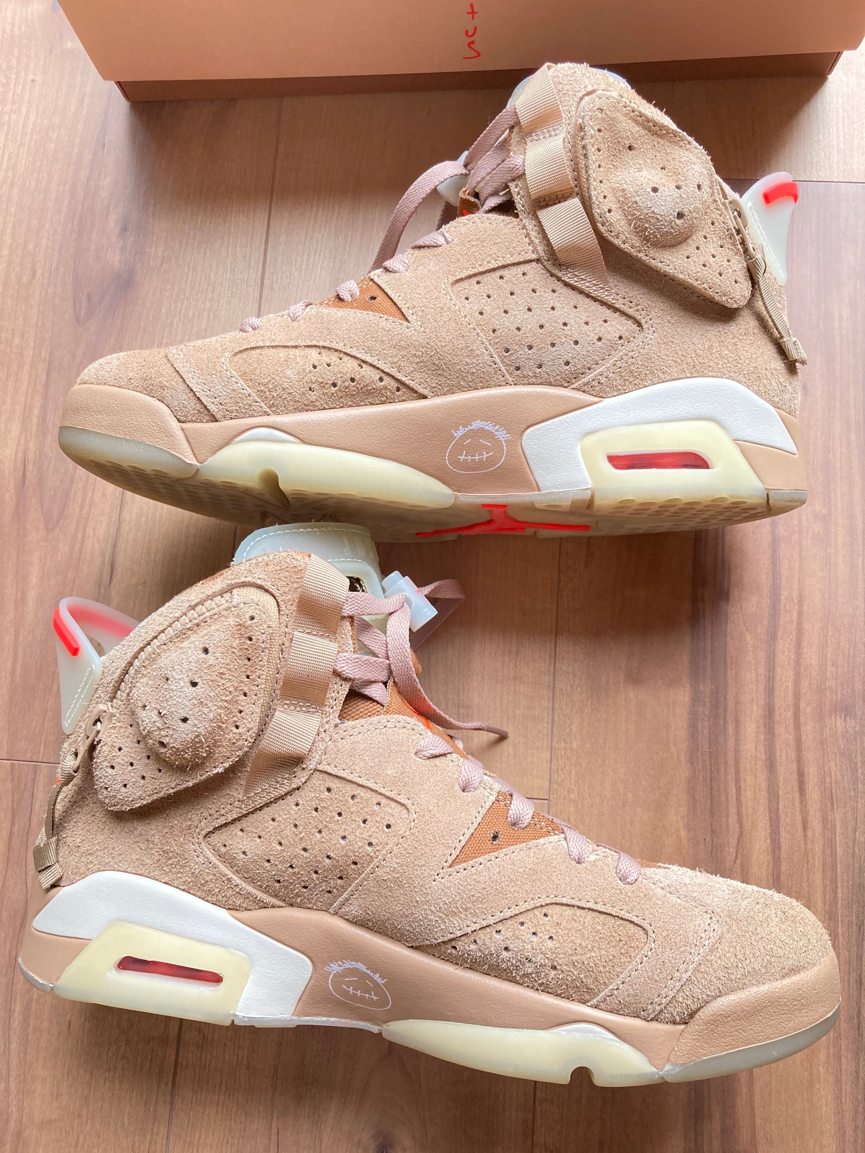 Travis Scott × Nike Air Jordan 6 "British Khaki"