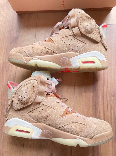 Travis Scott × Nike Air Jordan 6 "British Khaki"