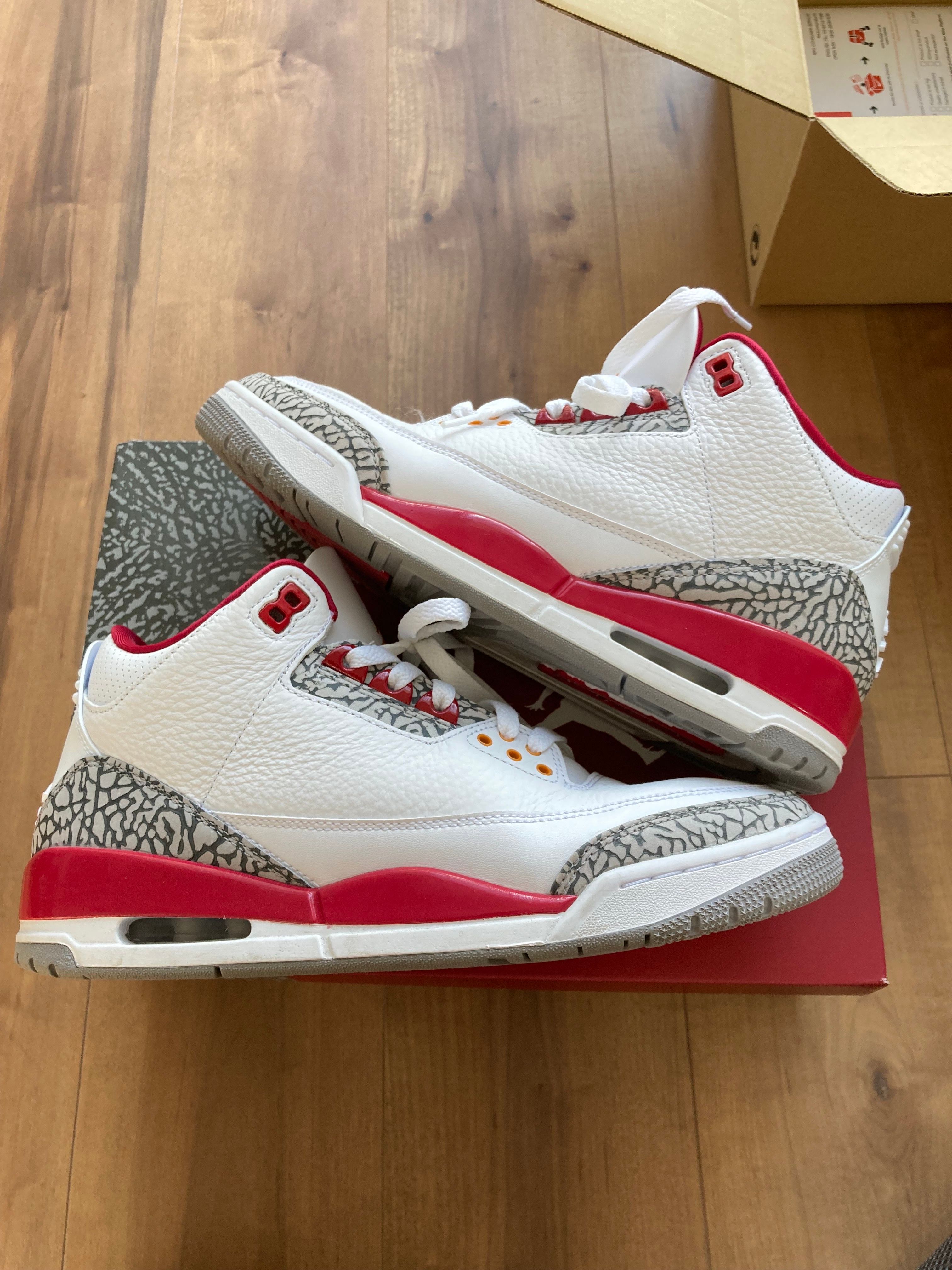 Nike Air Jordan 3 "Cardinal Red"