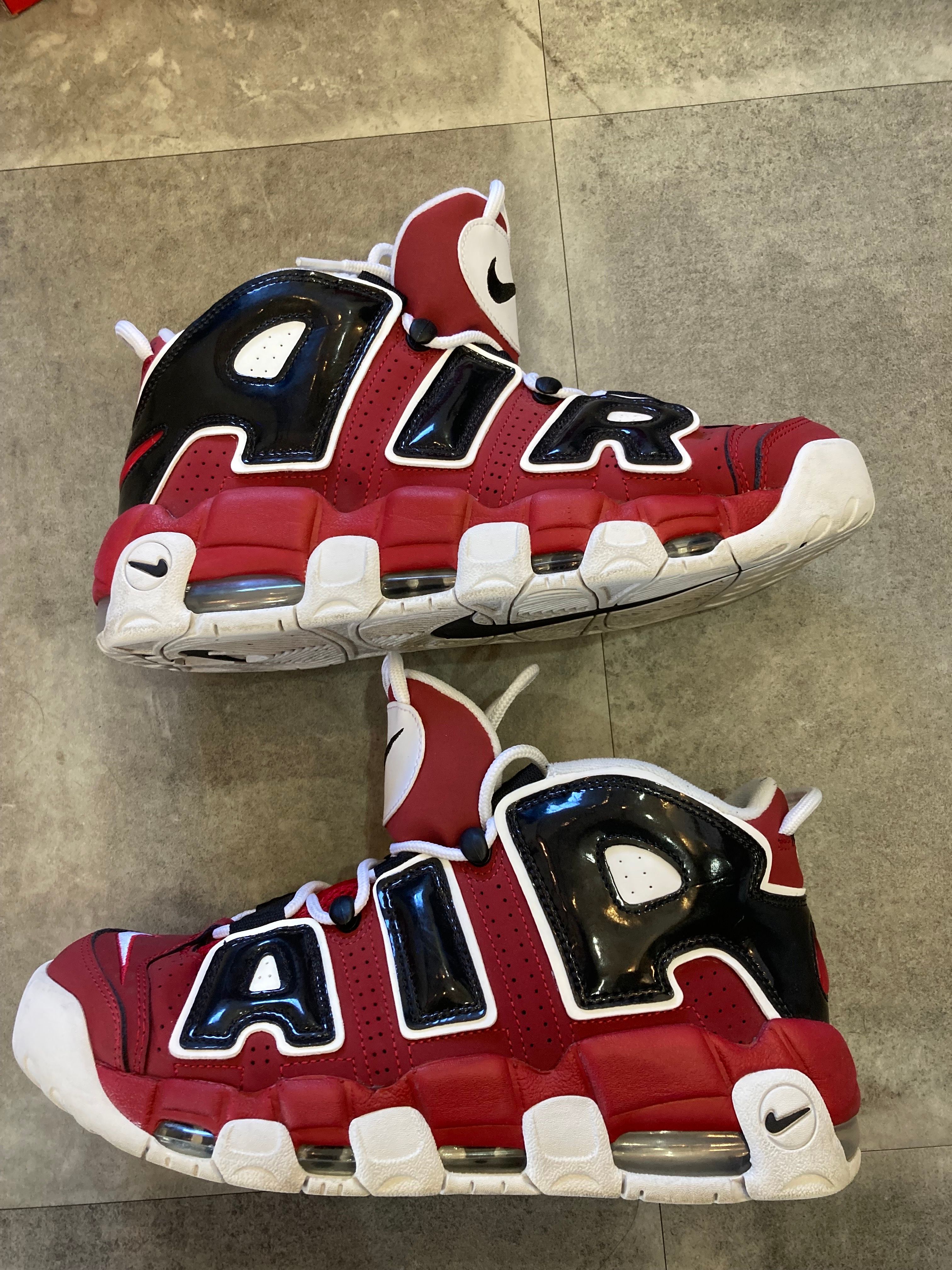 Nike Air More Uptempo ’96 "Black and Varsity Red" (2021)