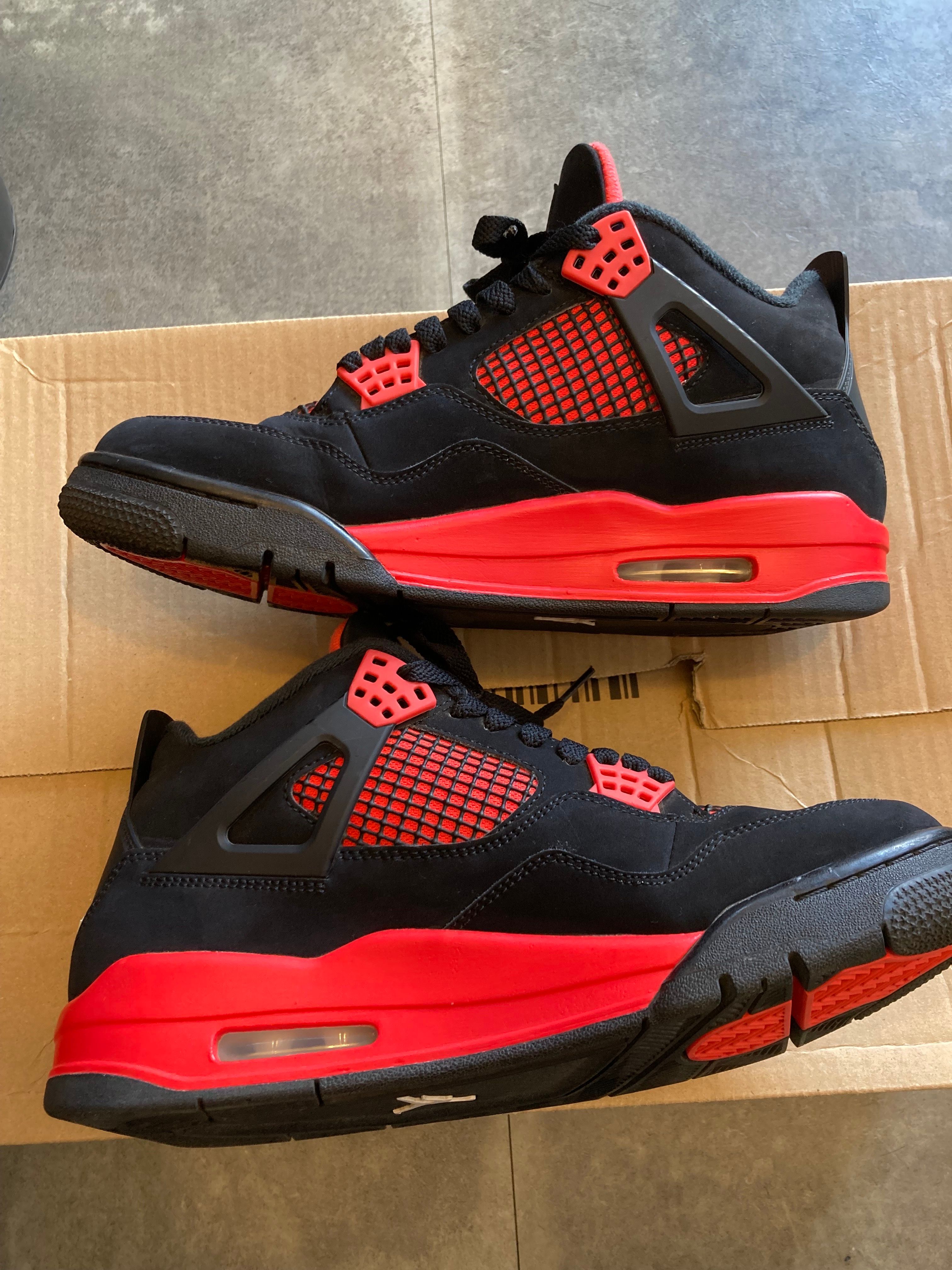 Nike Air Jordan 4 "Red Thunder/Crimson"