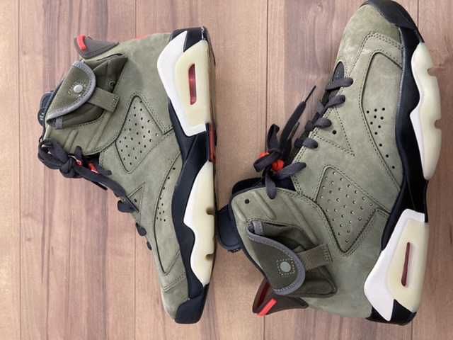 Travis Scott × Nike Air Jordan 6 Retro "Medium Olive"