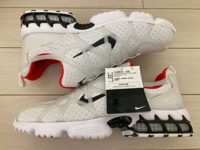 Stussy × Nike Air Zoom Kukini "White/Red"