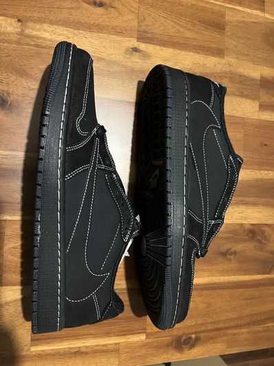 Travis Scott × Nike Air Jordan 1 Low OG SP "Black Phantom"