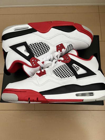 Nike GS Air Jordan 4 OG "Fire Red"