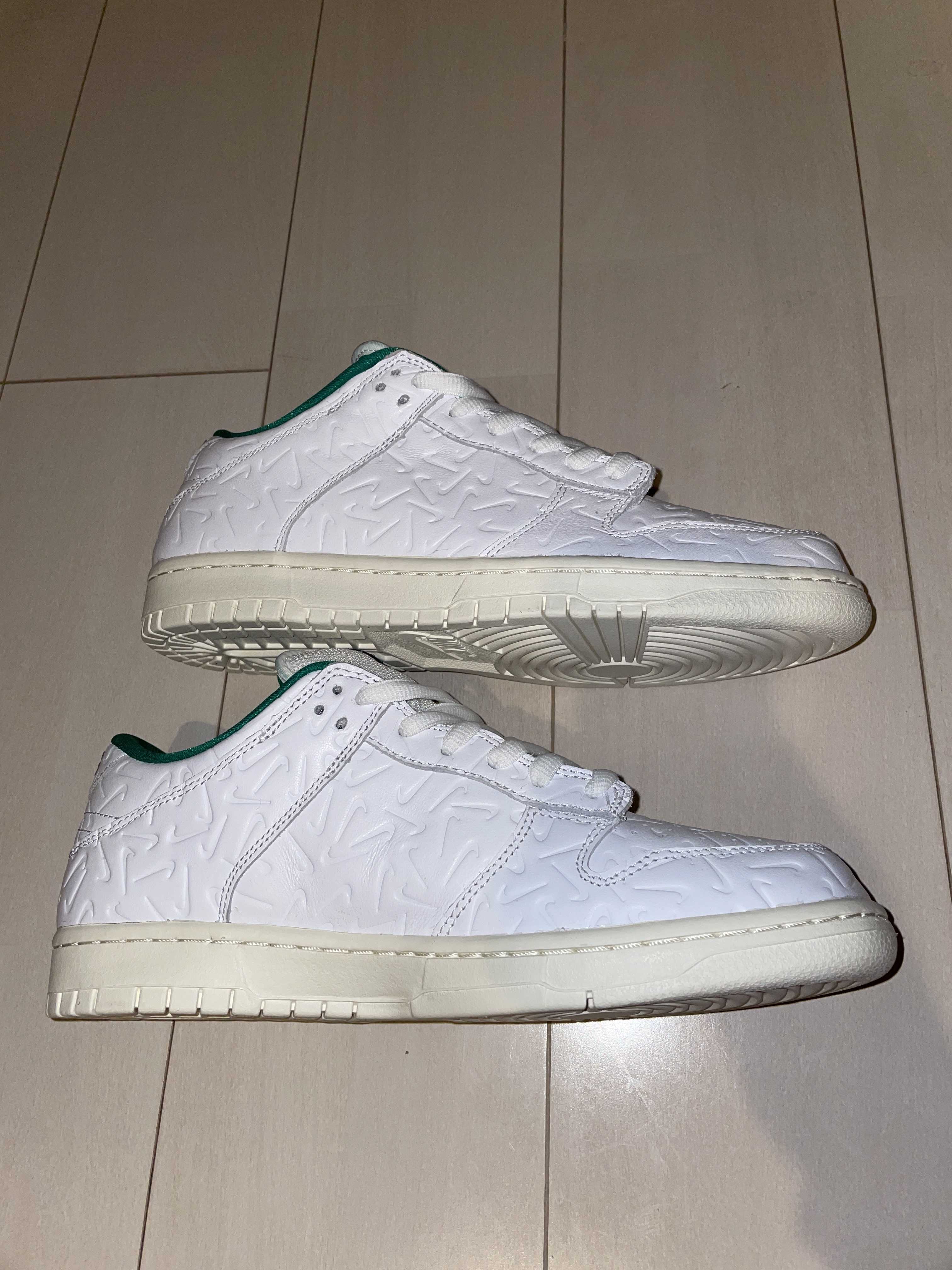 BEN-G × Nike SB Dunk Low "White/Green"