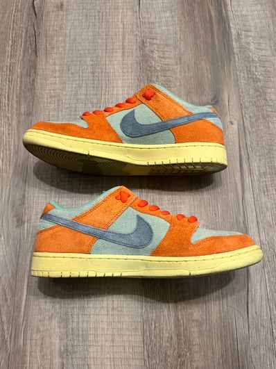 Nike SB Dunk Low Pro PRM "Orange and Emerald Rise"