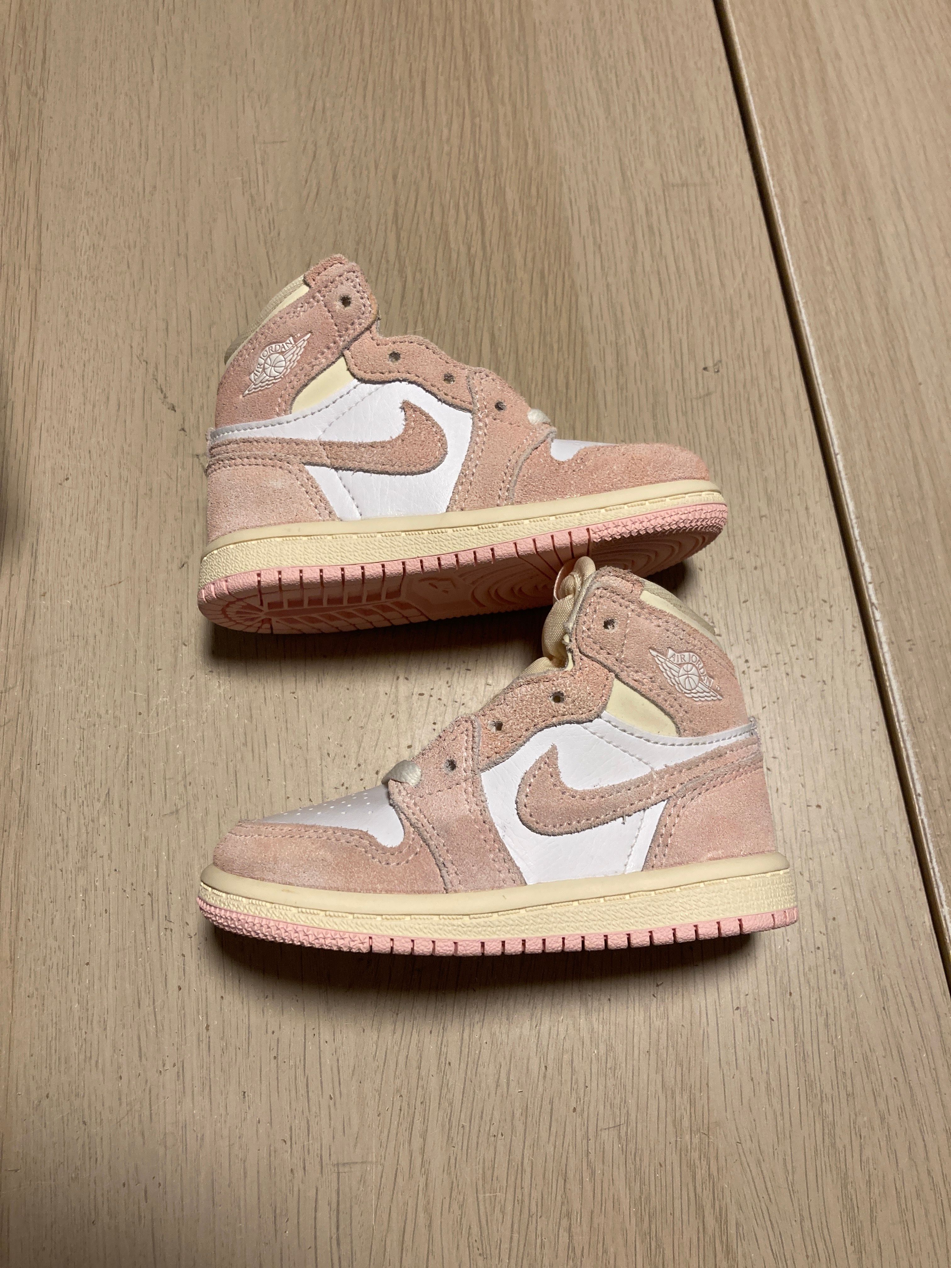 Nike TD Air Jordan 1 Retro High OG "Washed Pink"