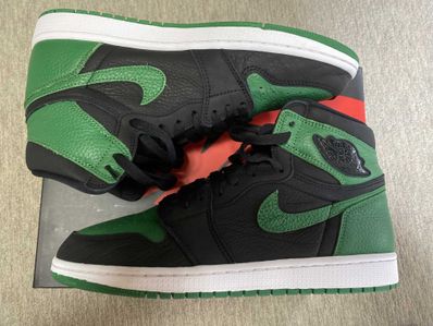 Nike Air Jordan 1 Retro High OG "Black/Pine Green" (2020)