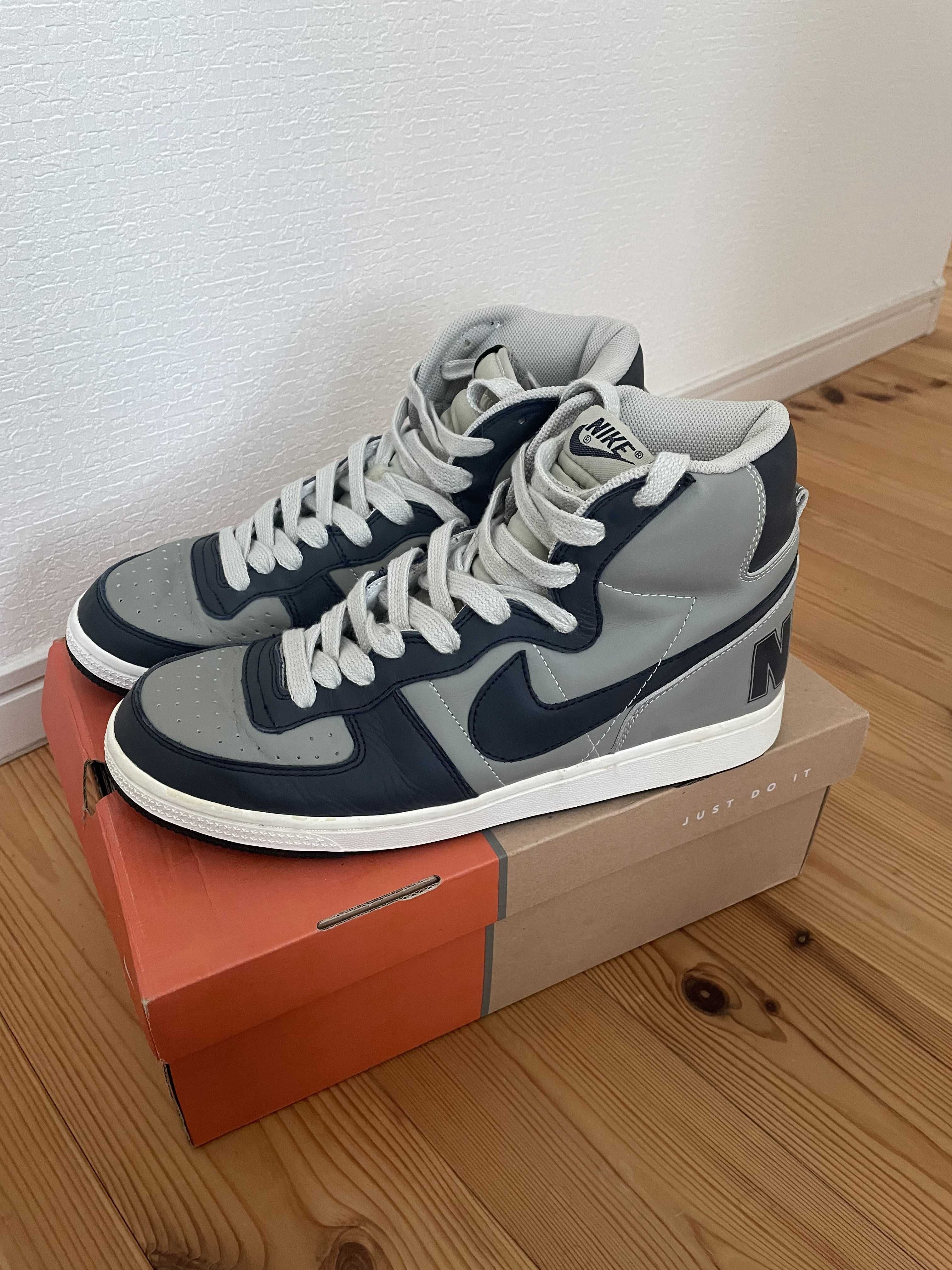 Nike Terminator High Georgetown "College Grey/Obdisian"