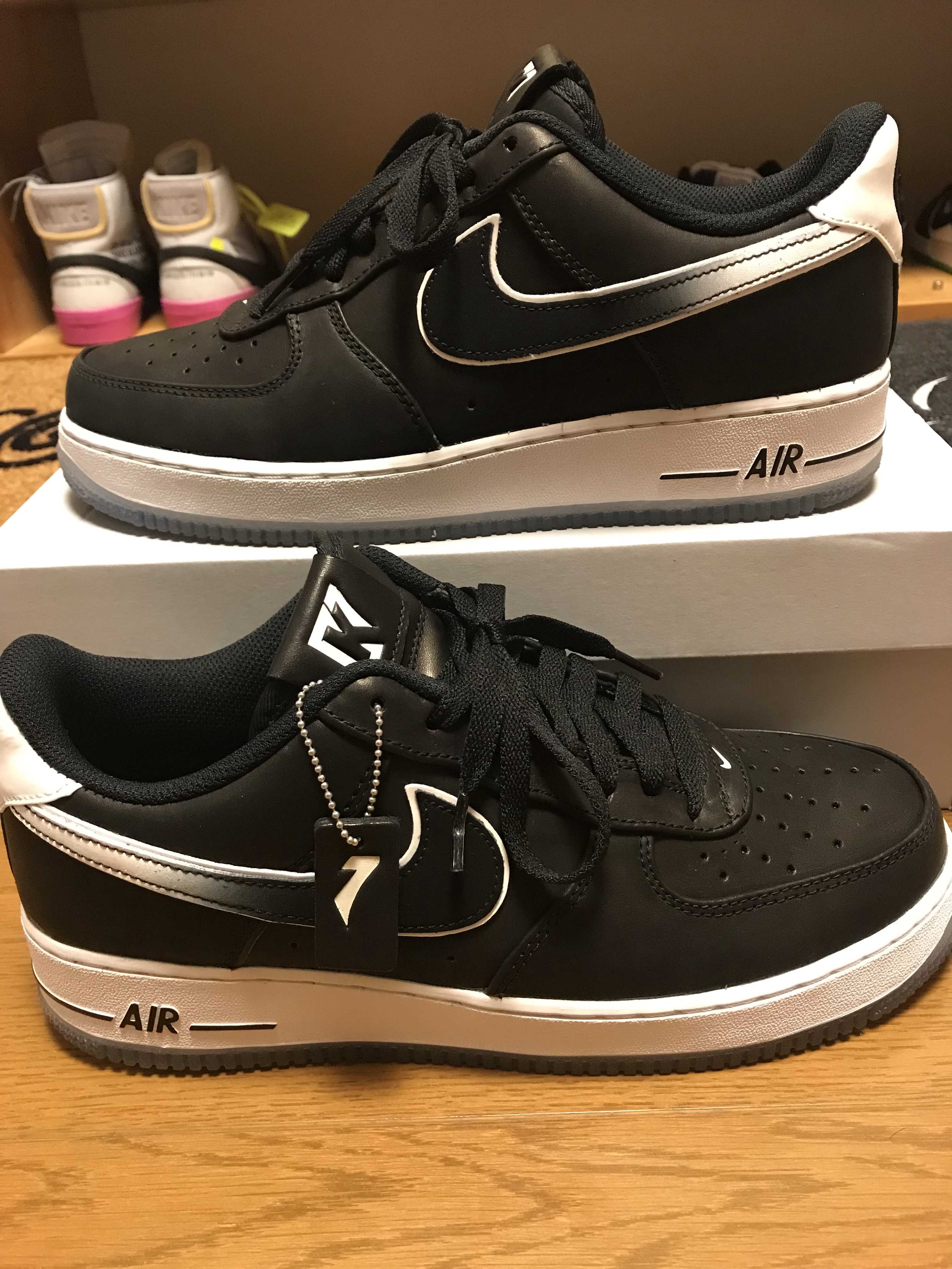 Colin Kaepernick × Nike Air Force 1 Low "Black/White"