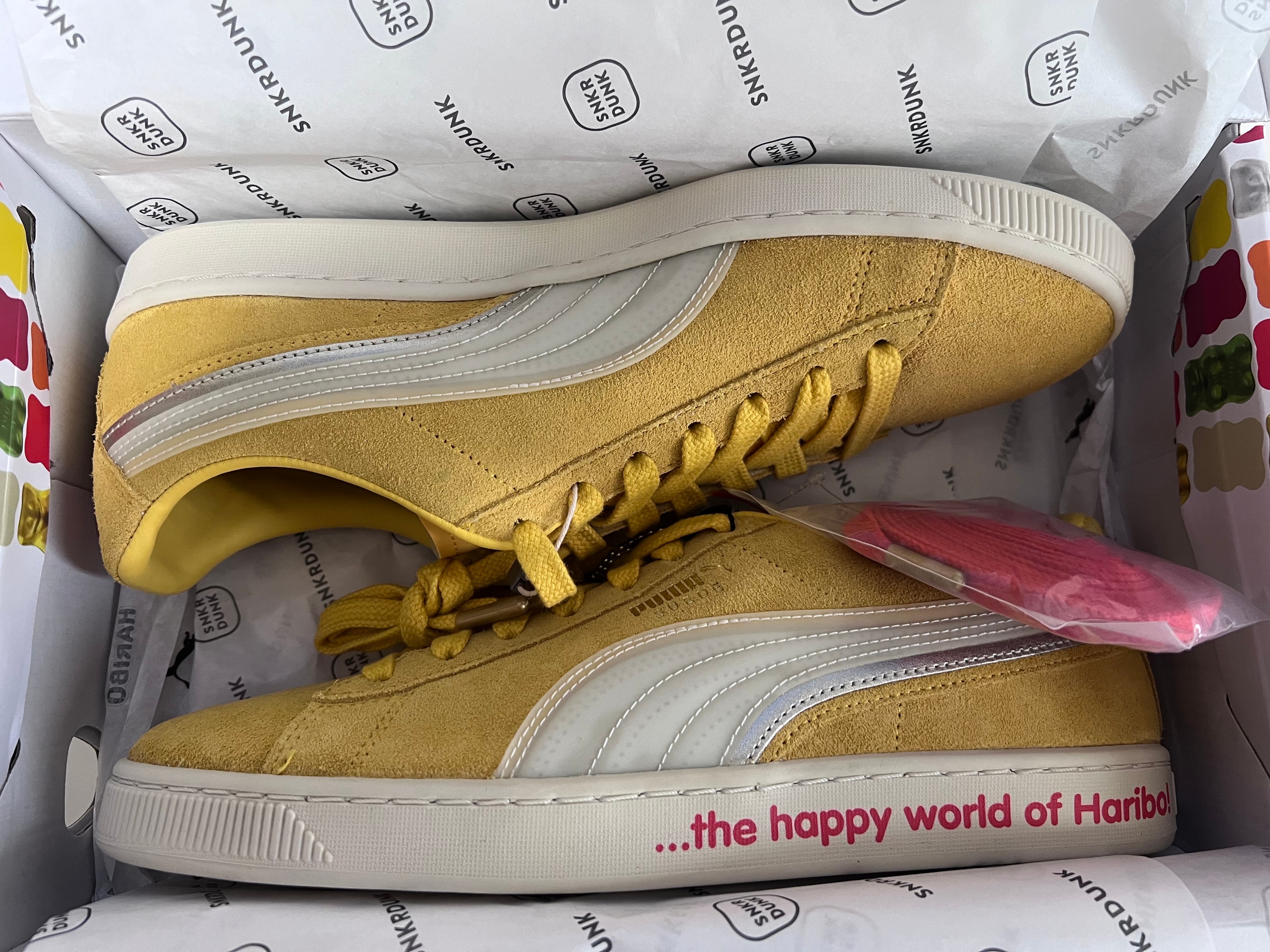 Haribo × Puma Suede Triplex "Yellow"