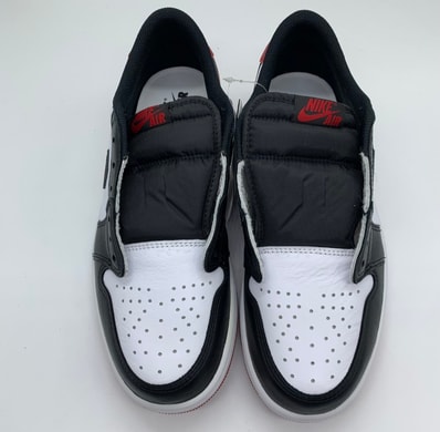 Nike Air Jordan 1 Retro Low OG "Black Toe"