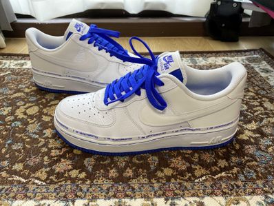 Uninterrupted × Nike Air Force 1 "White/Lapis Blue"