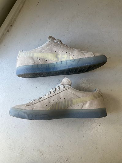 Puma × WIND AND SEA Suede VTG "Marshmallow"