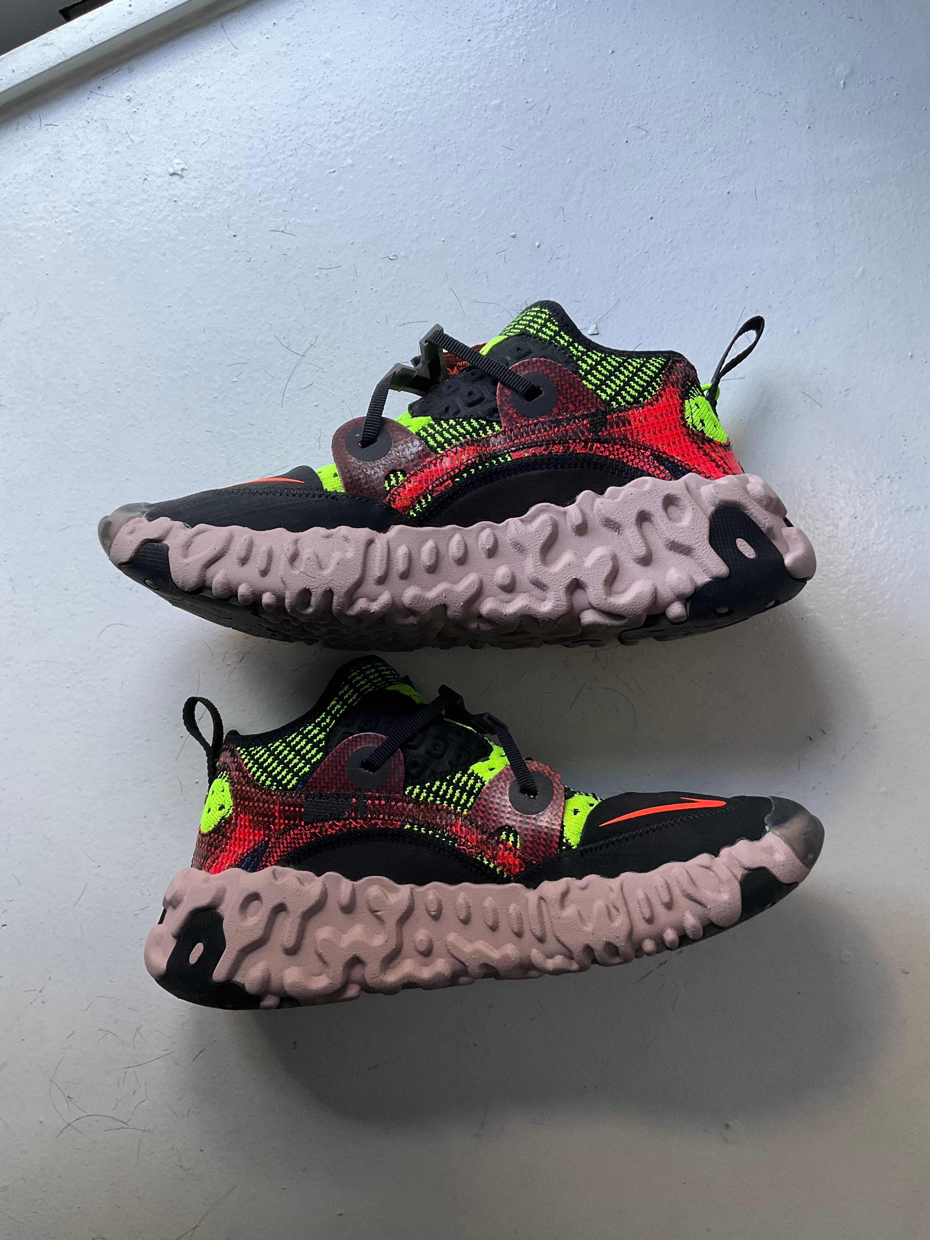 NIKE ISPA OVERREACT FLYKNIT "CRIMSON VOLT"