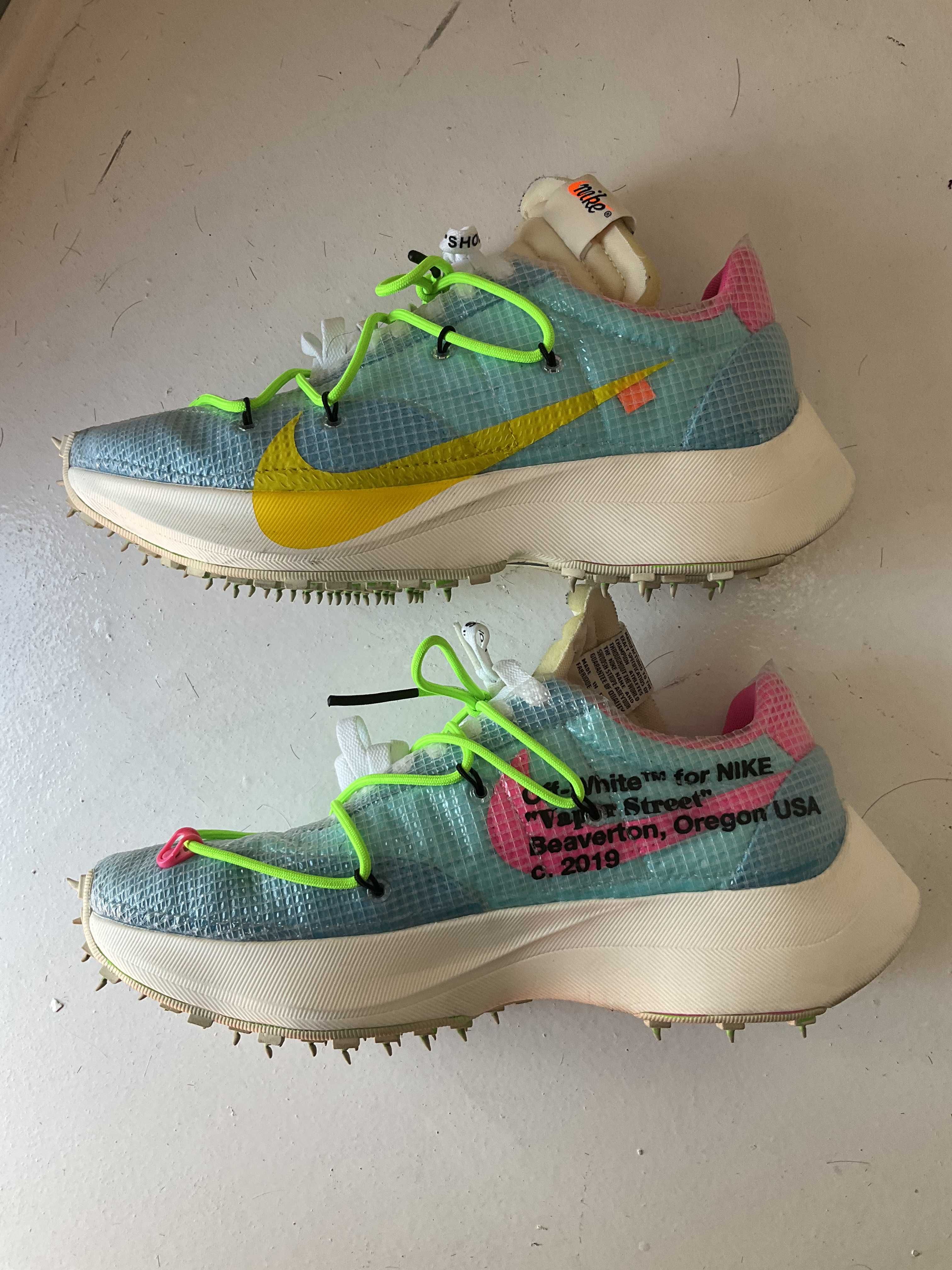 Off-White × Nike Women's Vapor Street "Sky Blue"