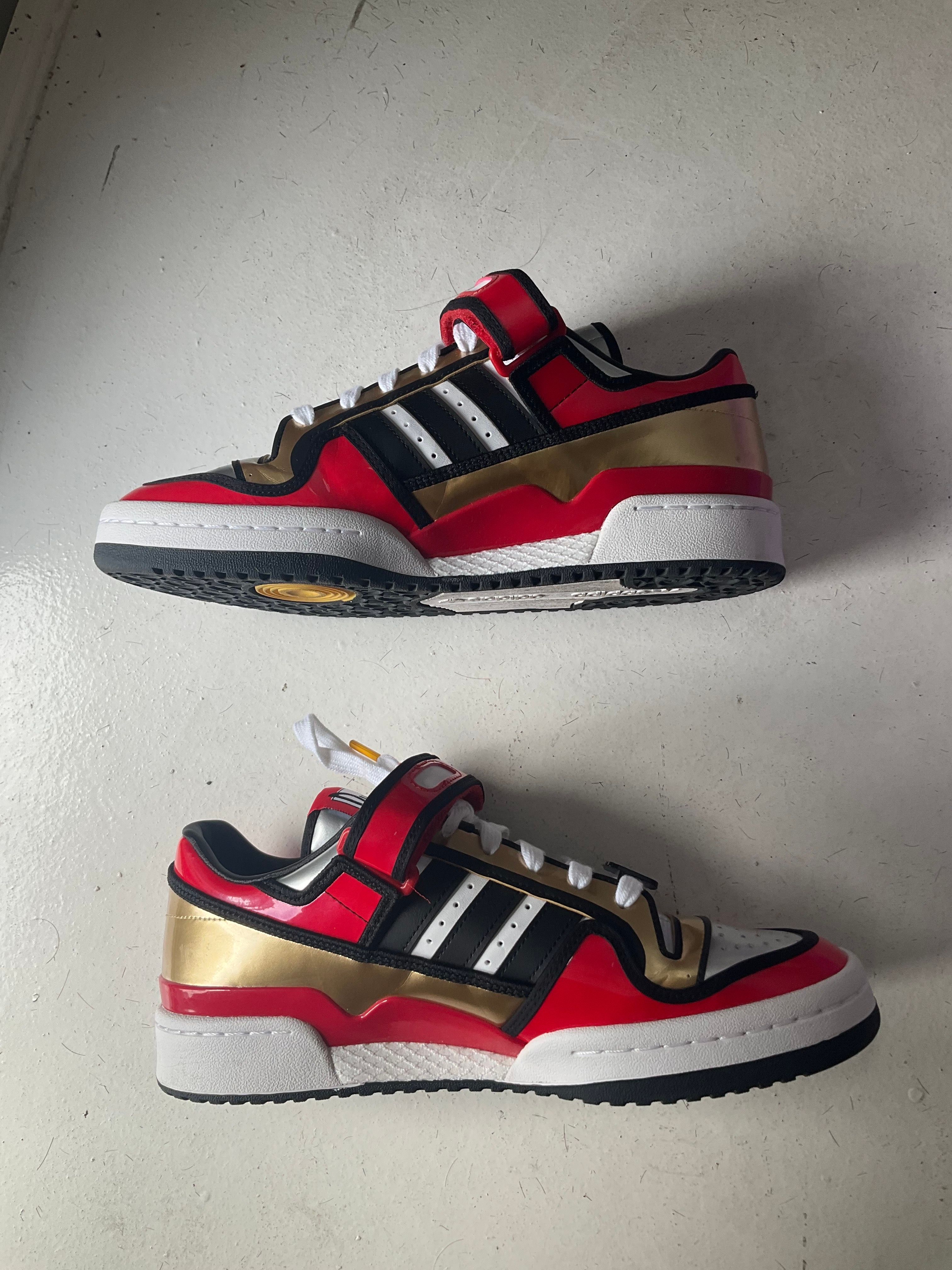 The Simpsons × adidas Forum 84 Low "Duff Beer"