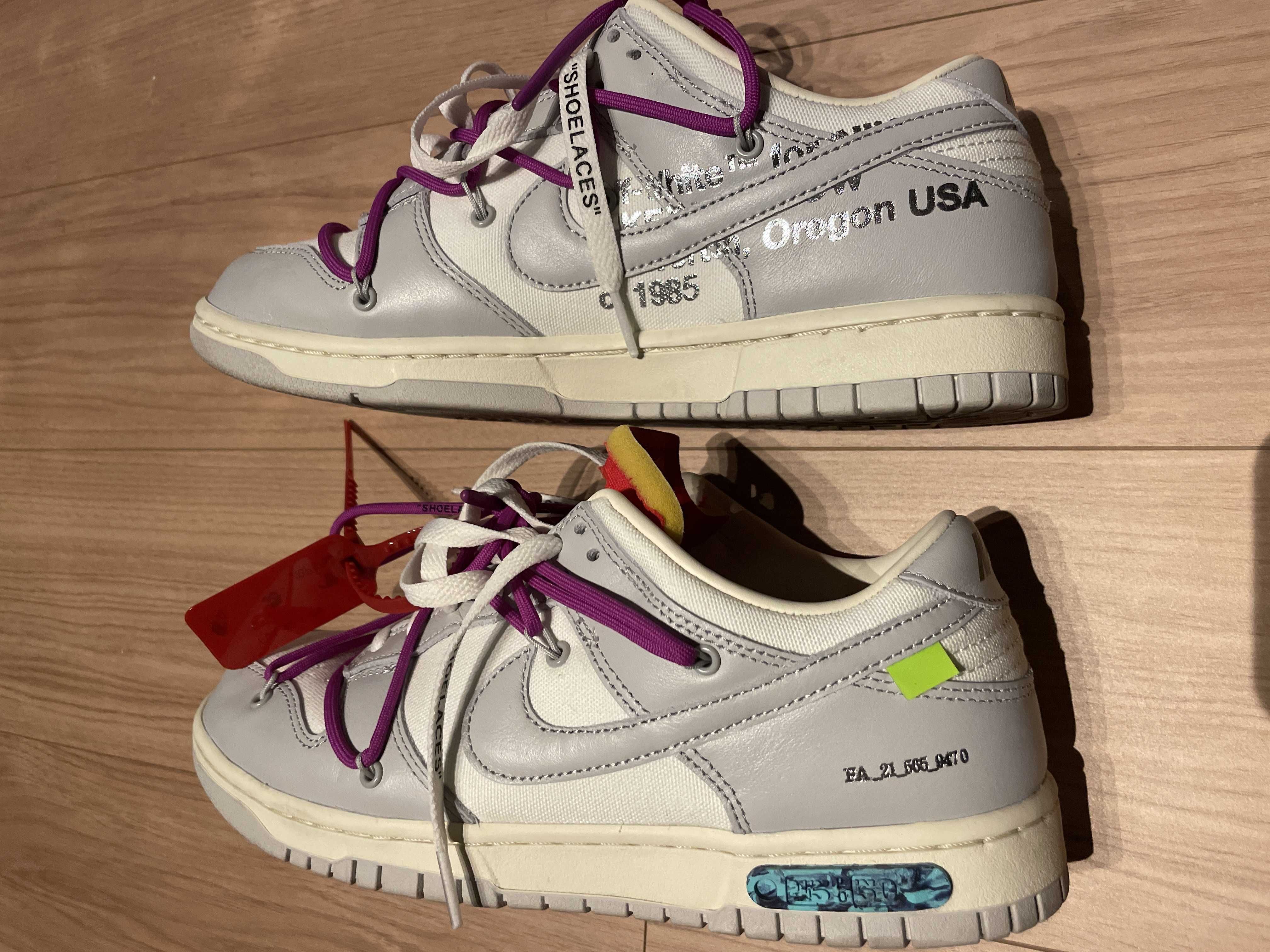 Off-White × Nike Dunk Low 1 of 50 "Lot.45"
