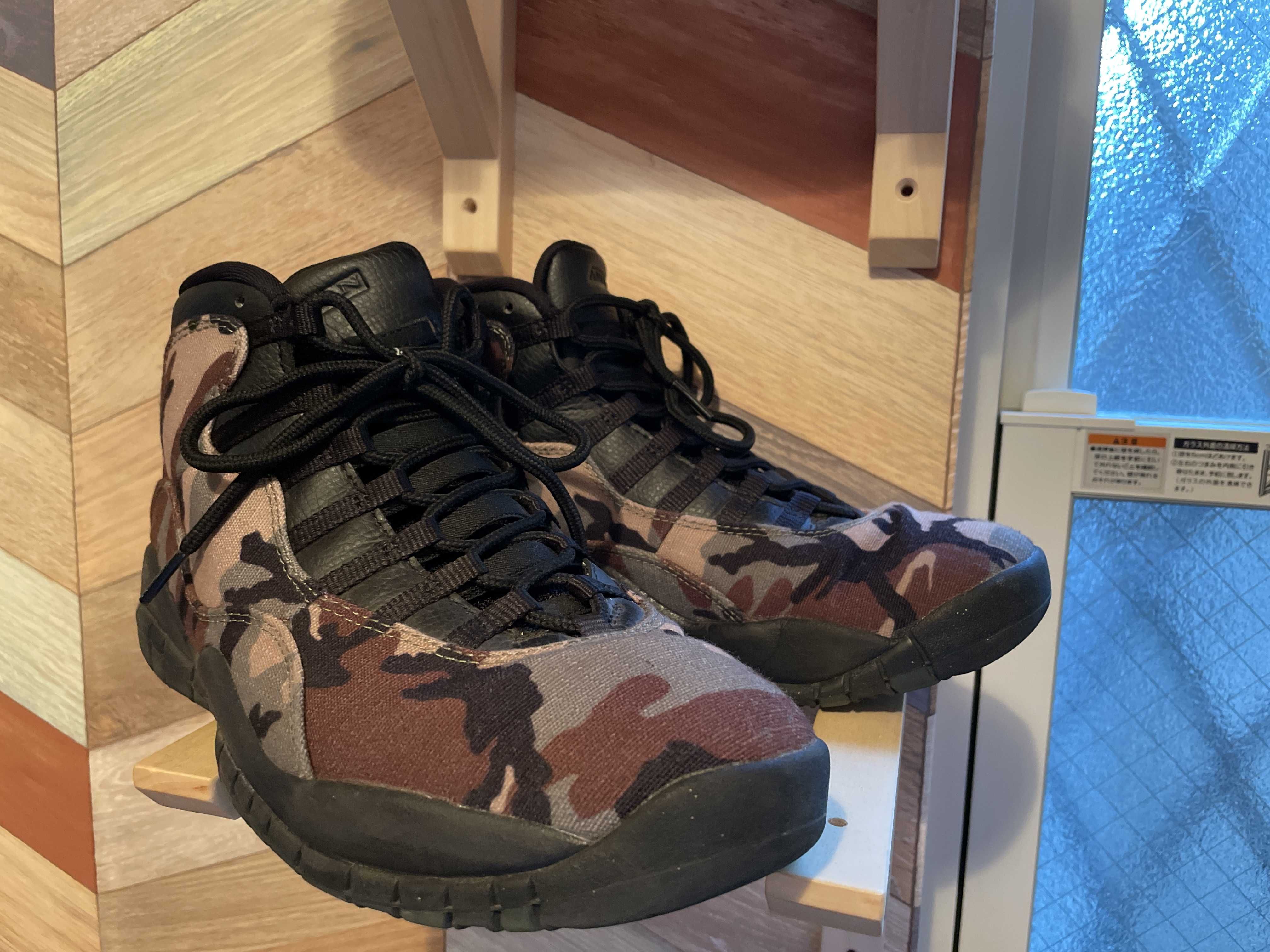 Nike Air Jordan 10 Retro "Duck Camo" Black/Clay