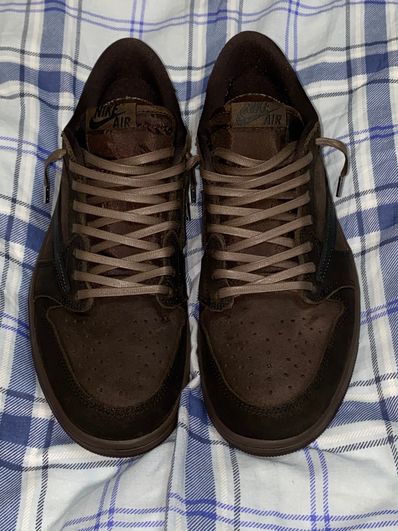 Travis Scott × Nike Air Jordan 1 Low OG SP "Velvet Brown and Dark Mocha"