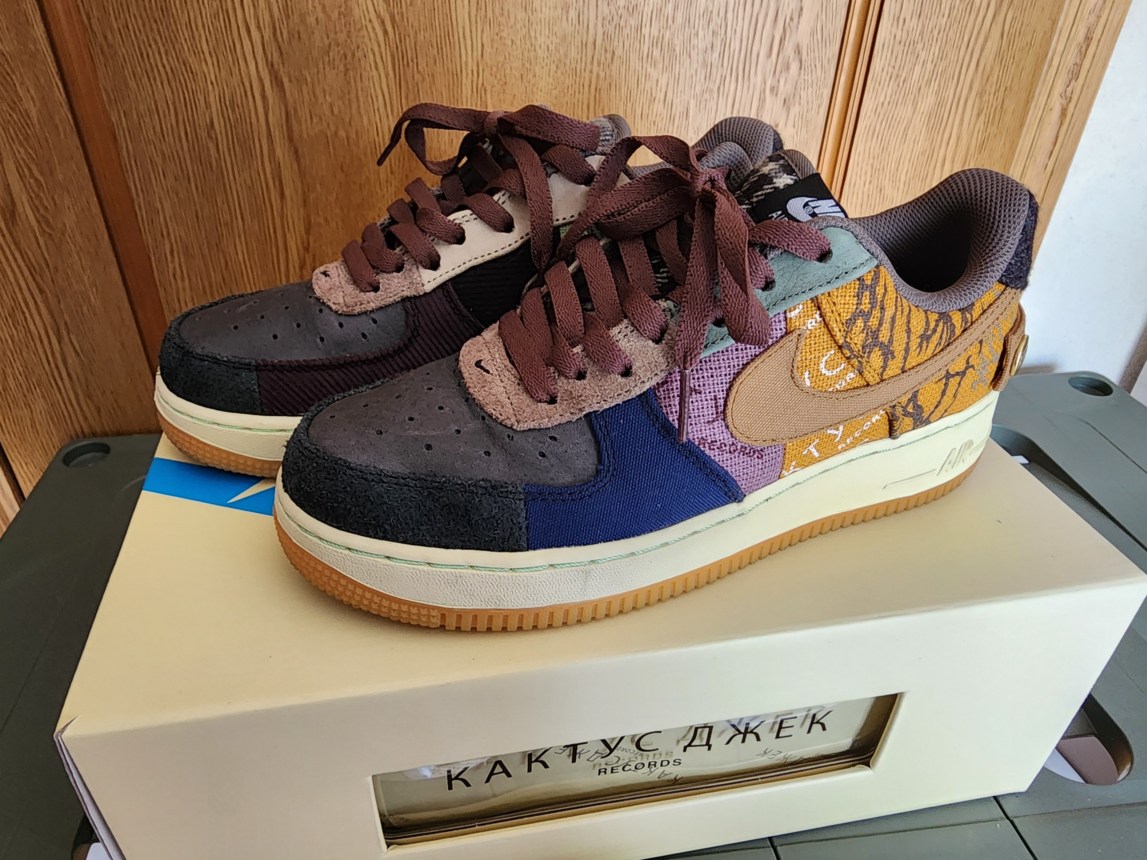 Travis Scott × Nike Air Force 1 Low Cactus Jack "Multi Color"