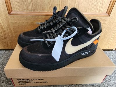 Off-White × Nike Air Force 1 Low "Black"