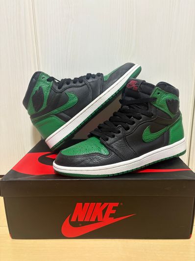 Nike Air Jordan 1 Retro High OG "Black/Pine Green" (2020)