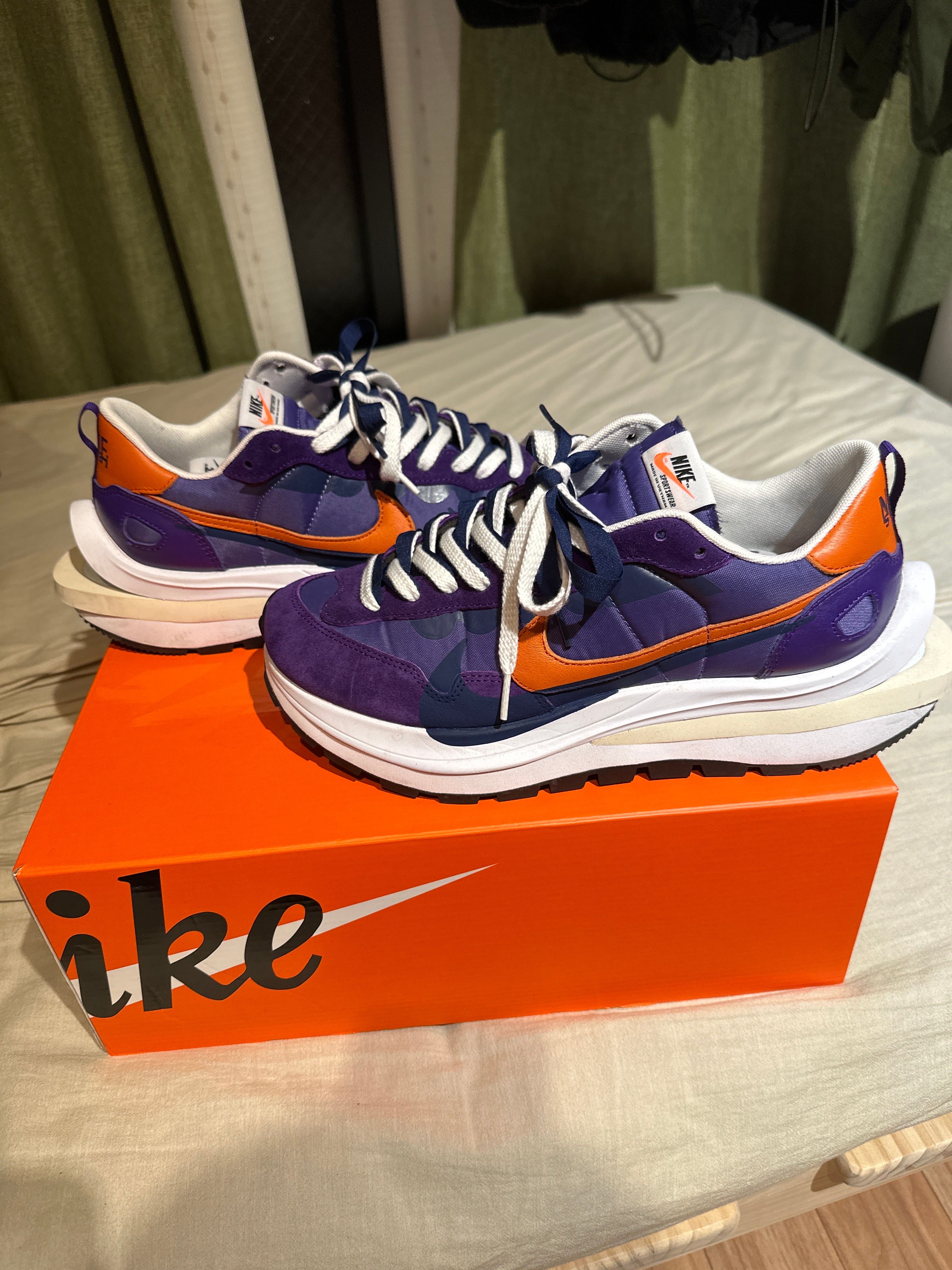SACAI × NIKE VAPOR WAFFLE "DARK IRIS"