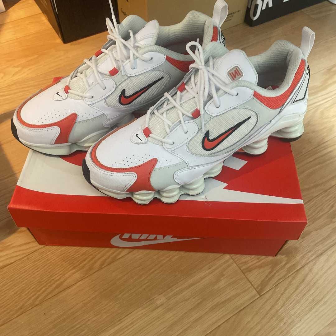 Nike Women's Shox TL Nova "White/Orange"