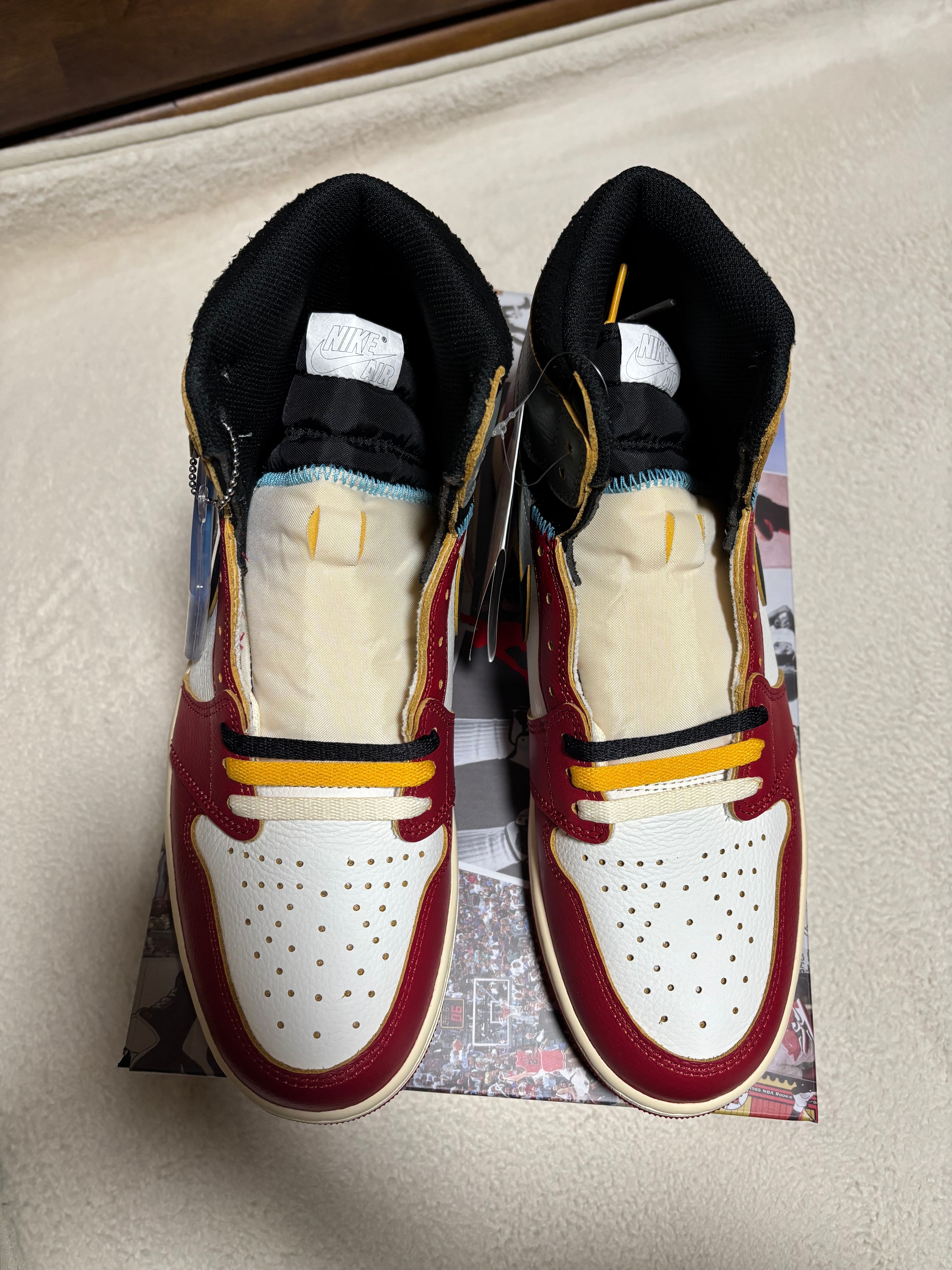 UNION × Nike Air Jordan 1 Retro High OG "Chicago/Shadow"