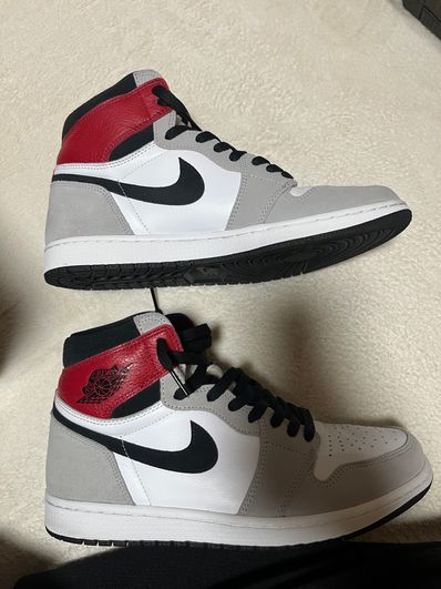 Nike Air Jordan 1 High OG "White/Black/Light Smoke Grey"