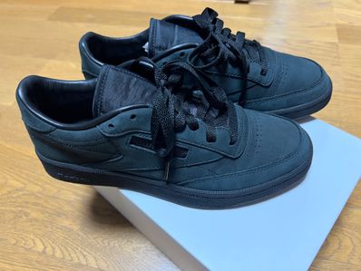JJJJound × Reebok Club C Nubuk "Black"