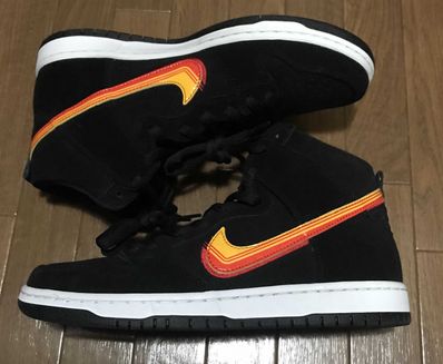 Nike SB Dunk High Pro "Black/Team Orange"