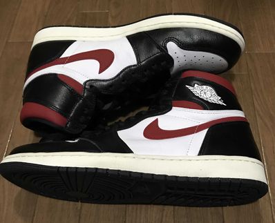 Nike Air Jordan 1 Retro High "Black/White/Sail/Gym Red"