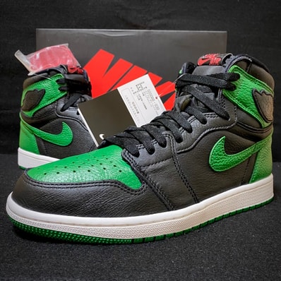 Nike Air Jordan 1 Retro High OG "Black/Pine Green" (2020)