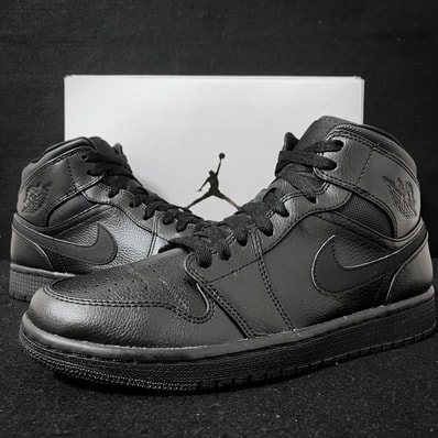 Nike Air Jordan 1 Retro Mid "Black"