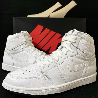 Nike Air Jordan 1 Retro High "White Perforated"