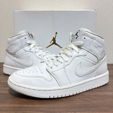 Nike Women's Air Jordan 1 Mid "Snake Skin"