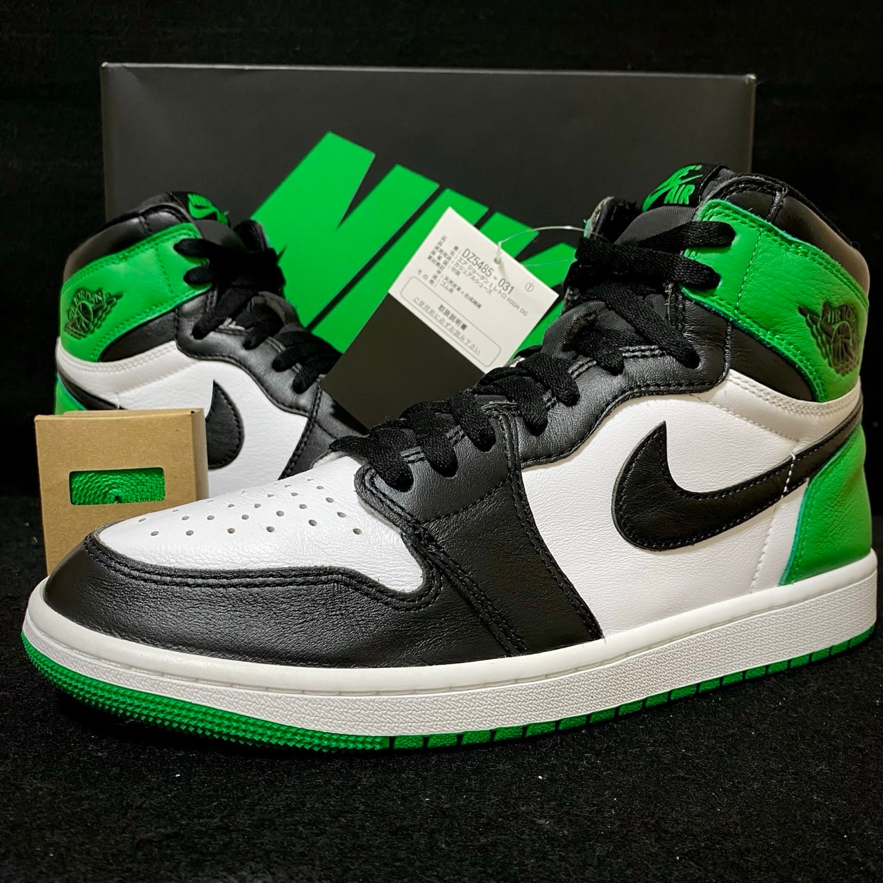 Nike Air Jordan 1 Retro High OG "Celtics/Black and Lucky Green" (2023)