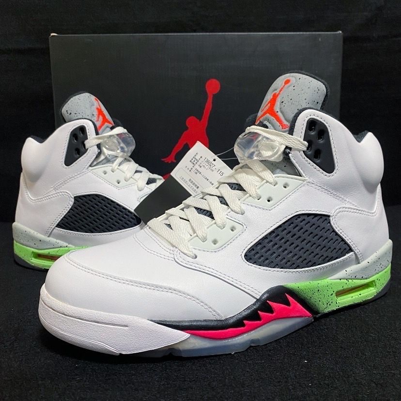 NIKE AIR JORDAN 5 RETRO POISON GREEN
