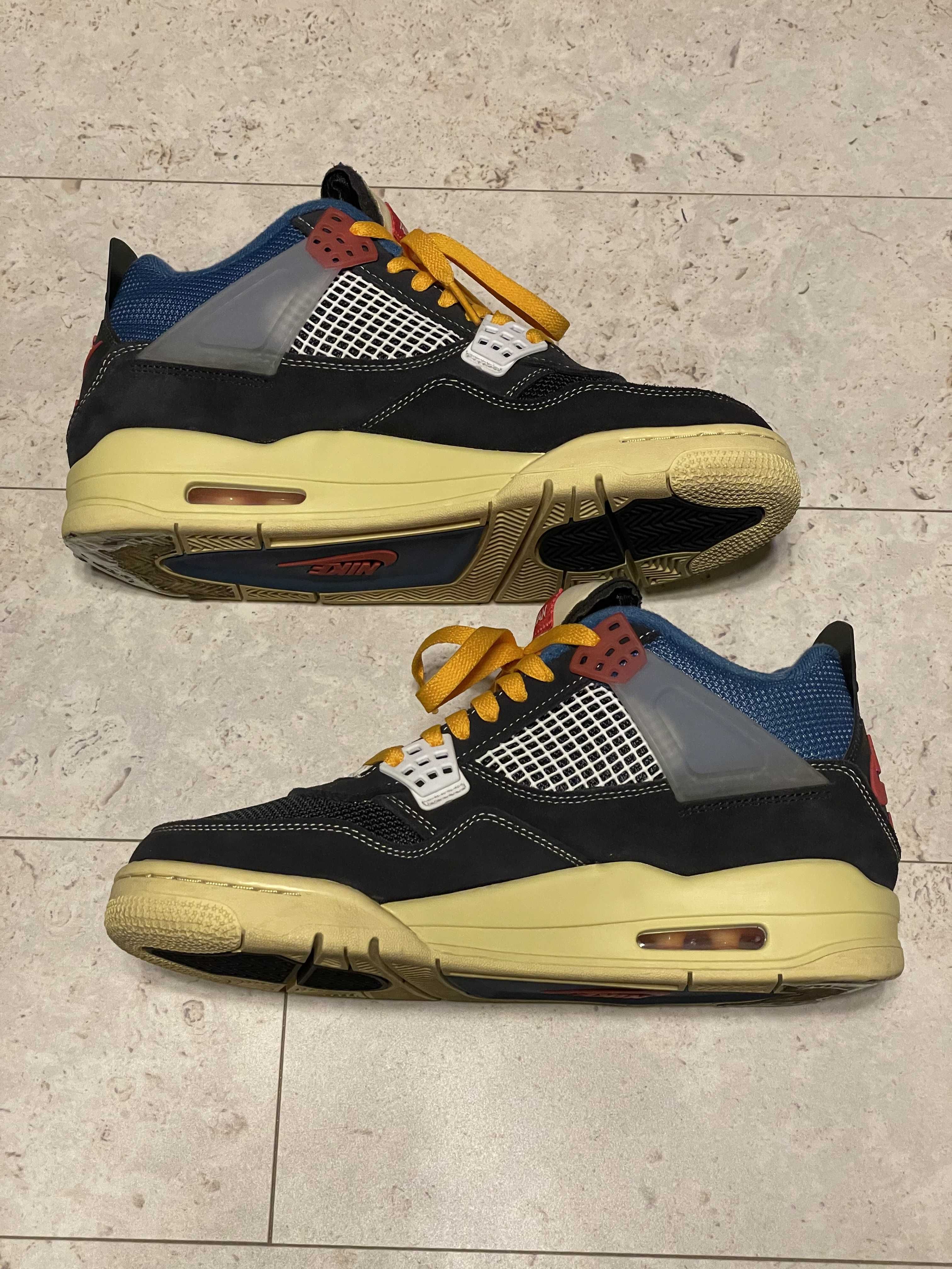 UNION × NIKE AIR JORDAN 4 "OFF NOIR"