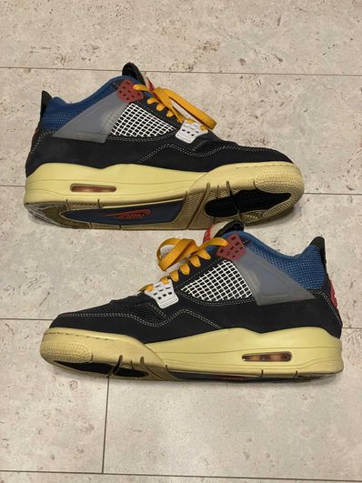 UNION × NIKE AIR JORDAN 4 "OFF NOIR"
