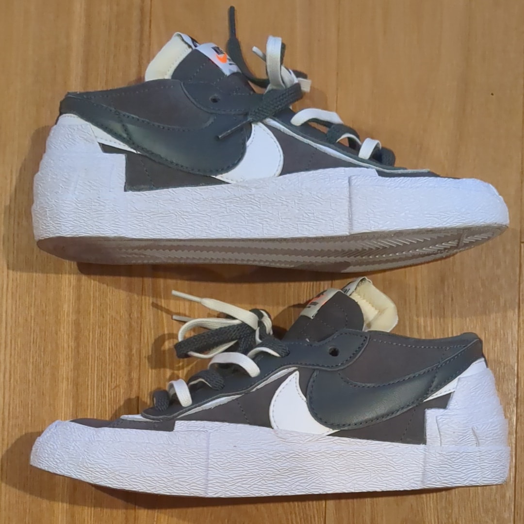Sacai × Nike Blazer Low "Iron Grey"